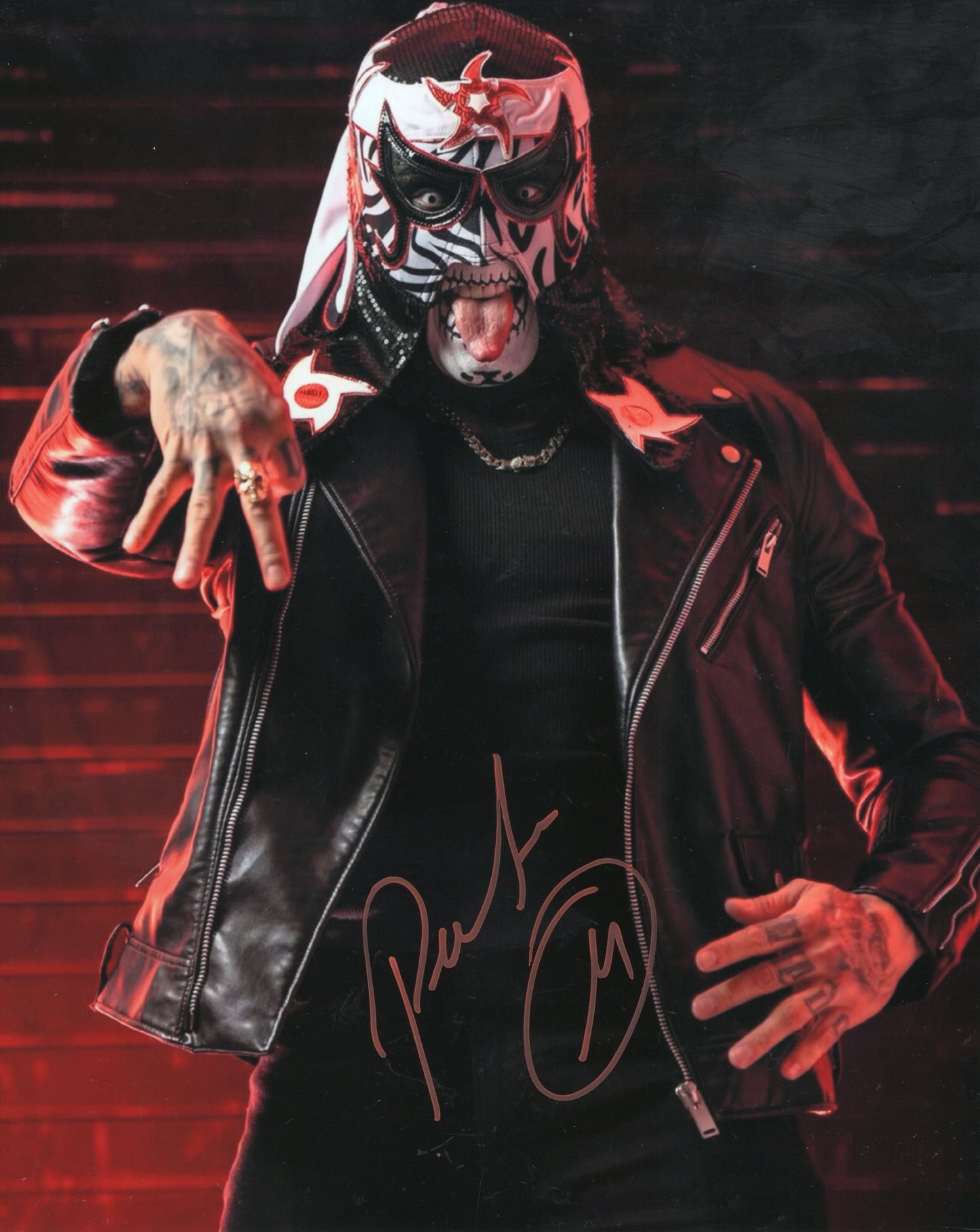 Penta AEW TNA WWE 8x10 photo signed auto autographed