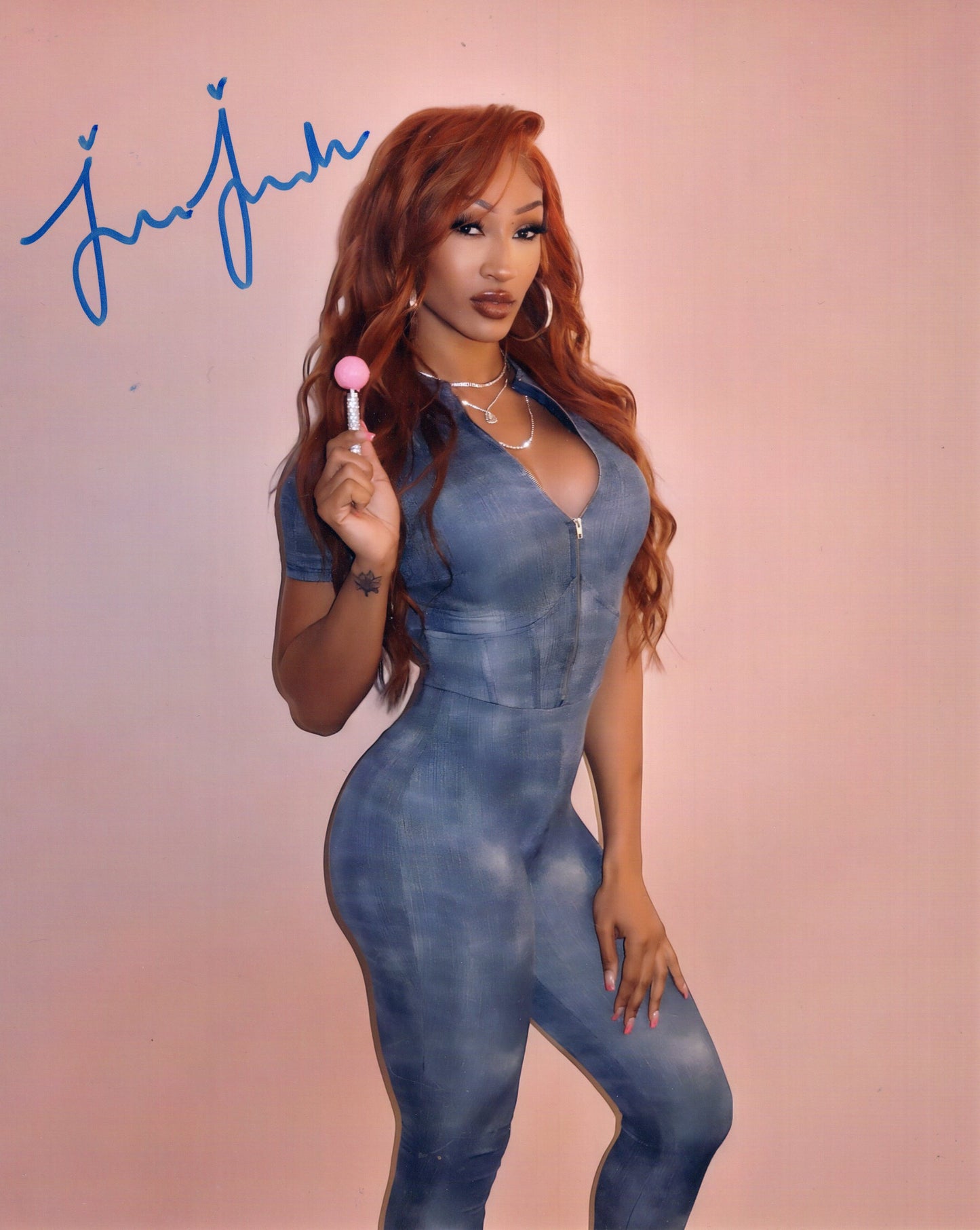 Jakara Jackson 8x10 NXT WWE signed autographed photo