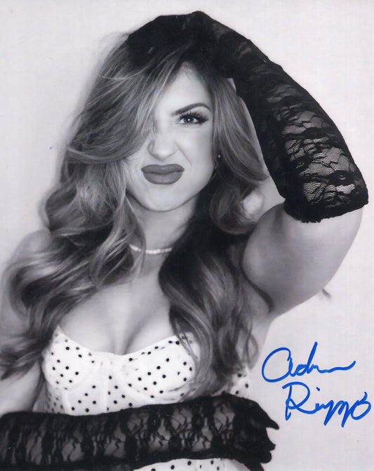 Adriana Rizzo 8x10 NXT WWE signed autographed photo