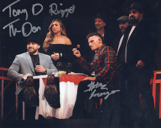 D'Angelo Family 8x10 AEW NXT TNA WWE signed autographed photo