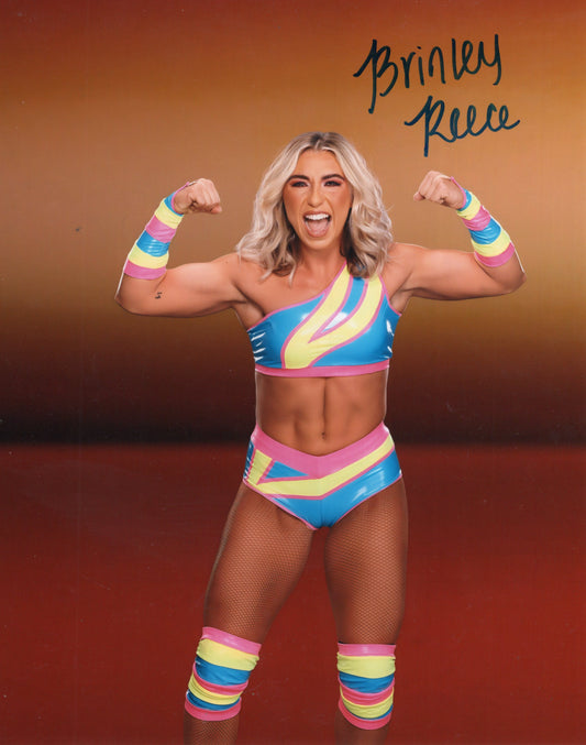 Brinley Reece 8x10 photo signed auto autographed WWE NXT