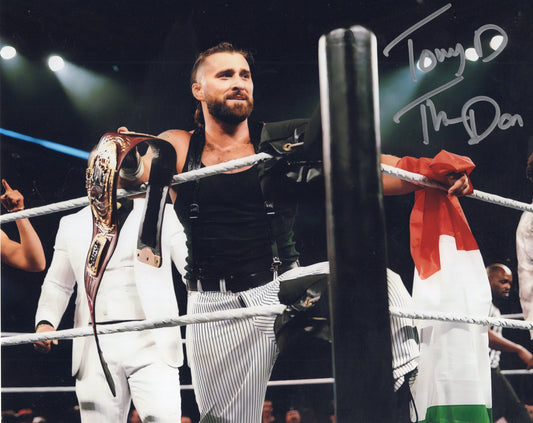 Tony D'Angelo 8x10 AEW NXT TNA WWE signed autographed photo