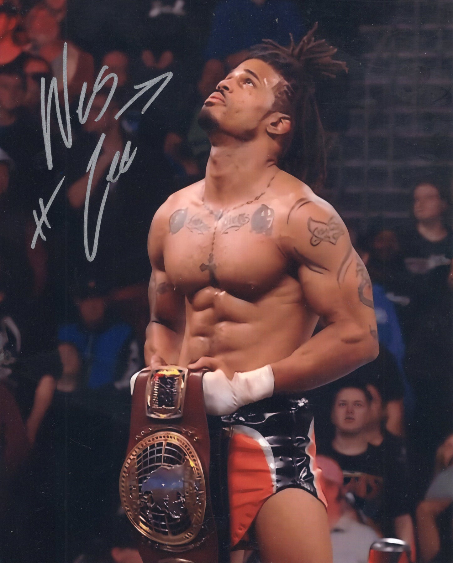 Rascals Wes Lee (8x10 photo) TNA NXT signed auto autograph AEW