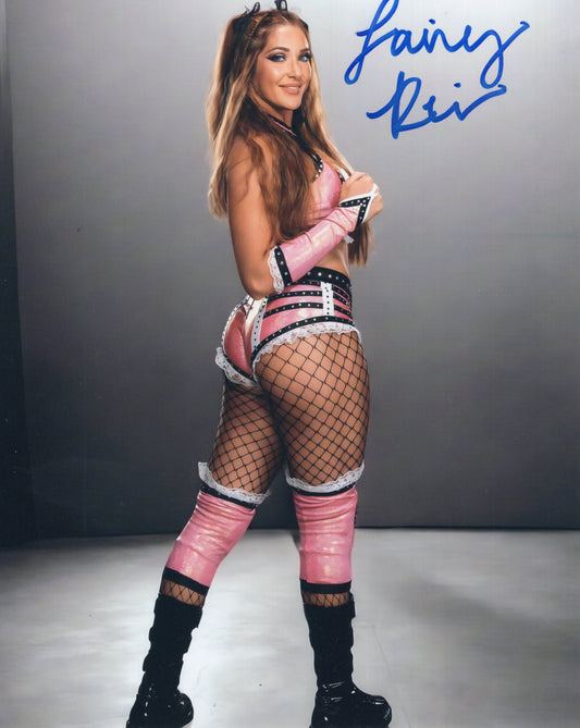 Lainey Reid 8x10 AEW NXT TNA WWE signed autographed photo