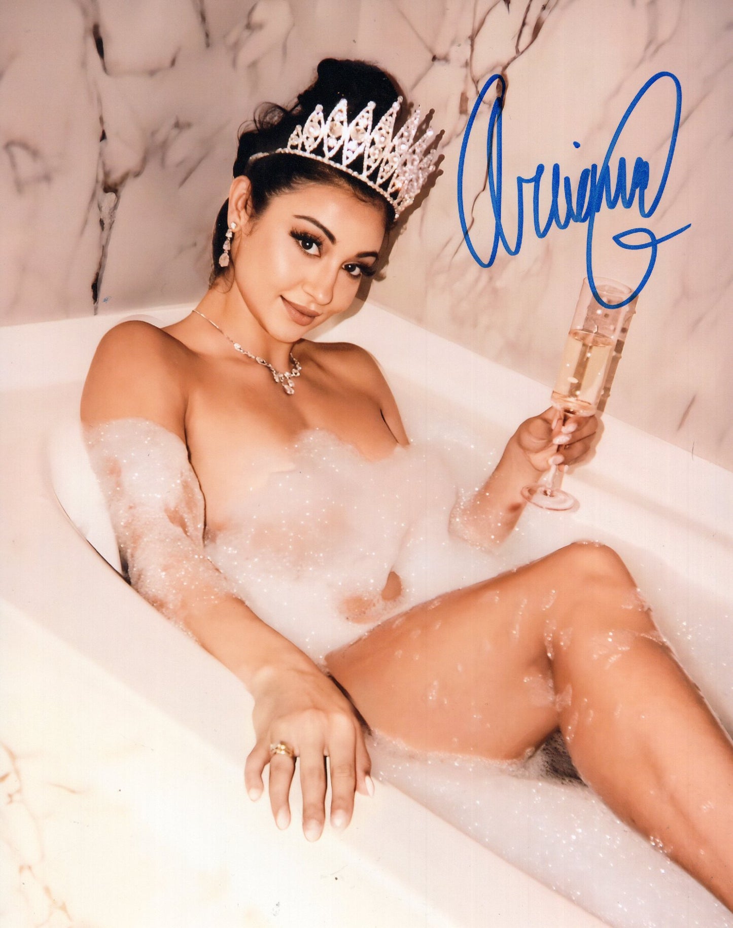 Arianna Grace (8x10) funhouse photo signed auto autographed WWE NXT