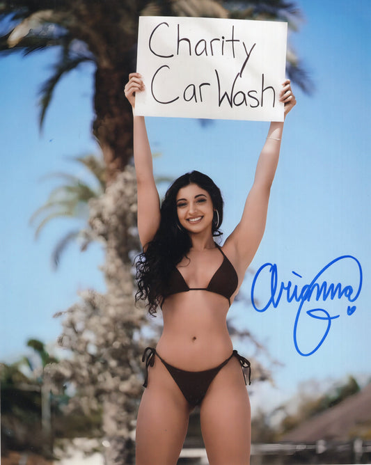 Arianna Grace (8x10) funhouse photo signed auto autographed WWE NXT