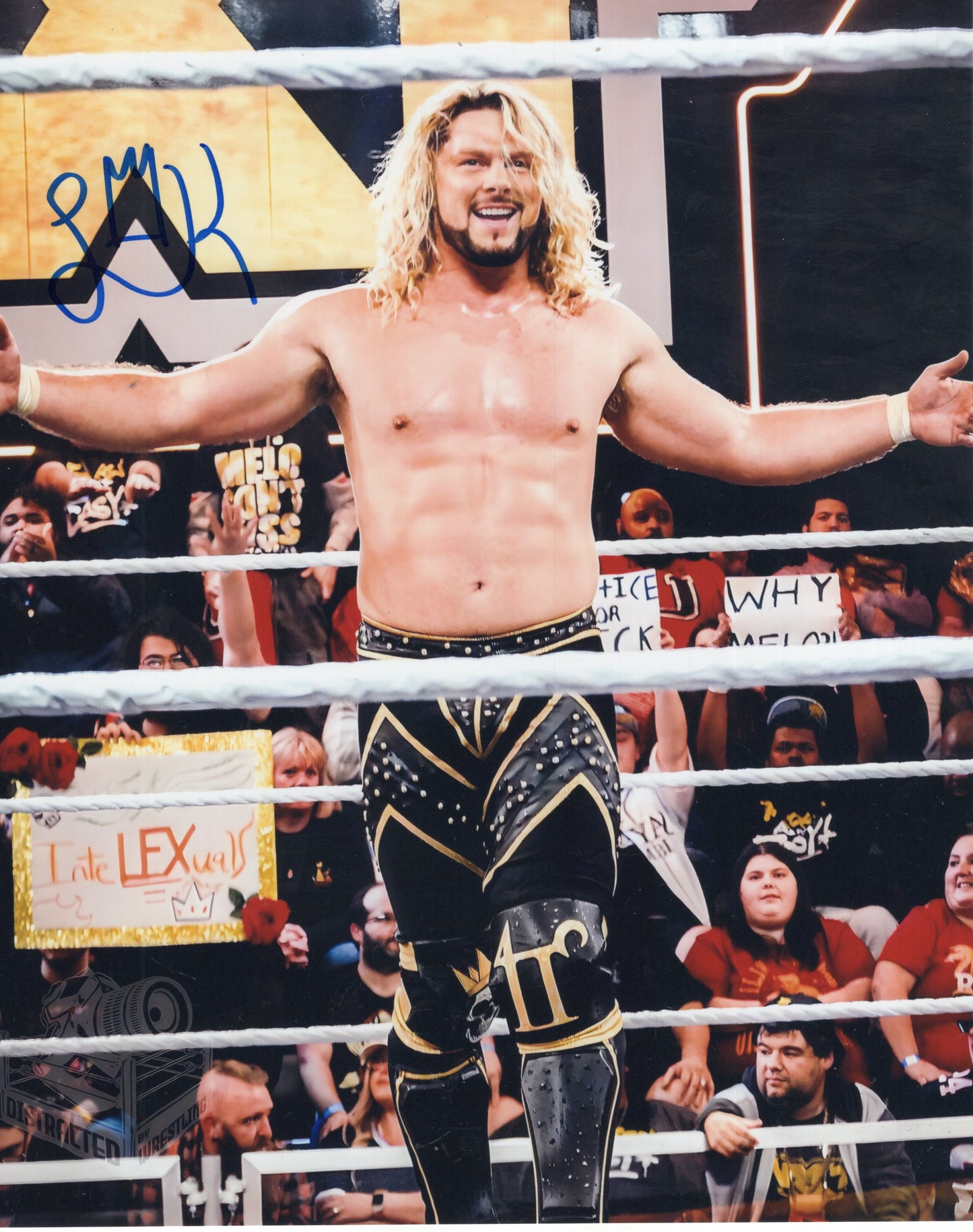Brian Pillman Jr Lexis King  8x10 photo signed auto autographed AEW WWE NXT