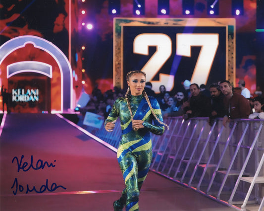 Kelani Jordan (8x10) WWE NXT SEXY photo signed auto autographed
