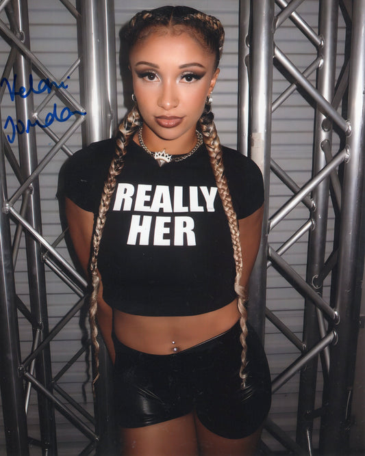 Kelani Jordan (8x10) WWE NXT SEXY photo signed auto autographed
