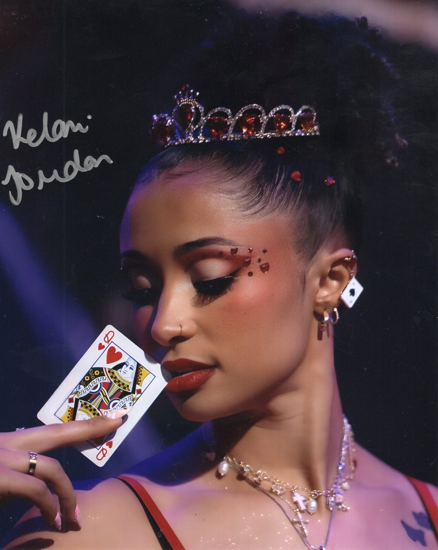 Kelani Jordan (8x10) WWE NXT SEXY photo signed auto autographed