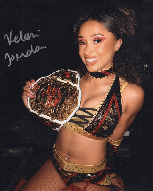 Kelani Jordan (8x10) WWE NXT SEXY photo signed auto autographed