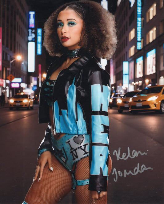 Kelani Jordan (8x10) WWE NXT SEXY photo signed auto autographed