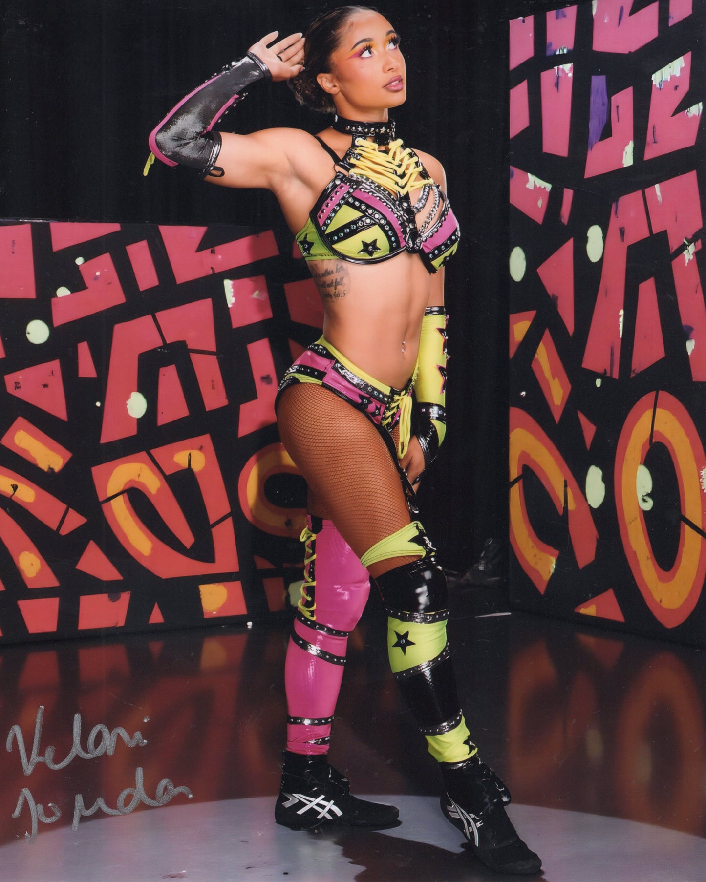 Kelani Jordan (8x10) WWE NXT SEXY photo signed auto autographed