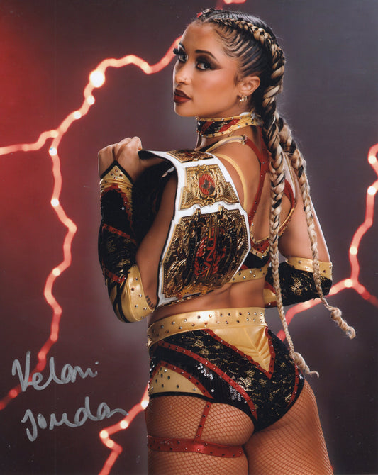 Kelani Jordan (8x10) WWE NXT SEXY photo signed auto autographed