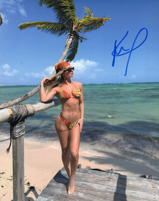 Karmen Petrovic (8x10) WWE NXT photo signed auto autographed