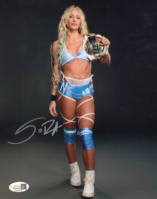 Sol Ruca (8x10) JSA COA WWE NXT SEXY photo signed auto autographed