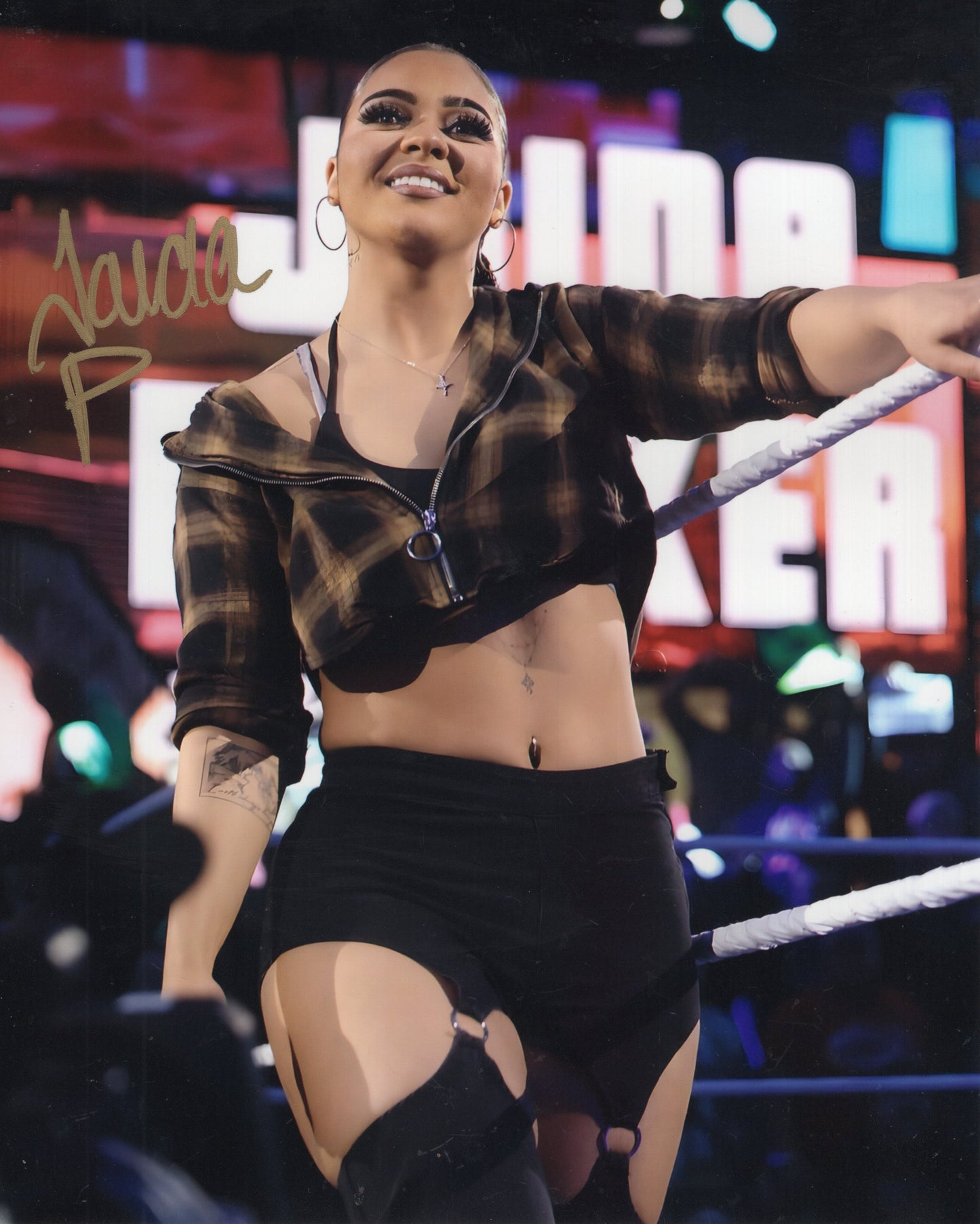 Jaida Parker (8x10) WWE NXT photo signed auto autographed