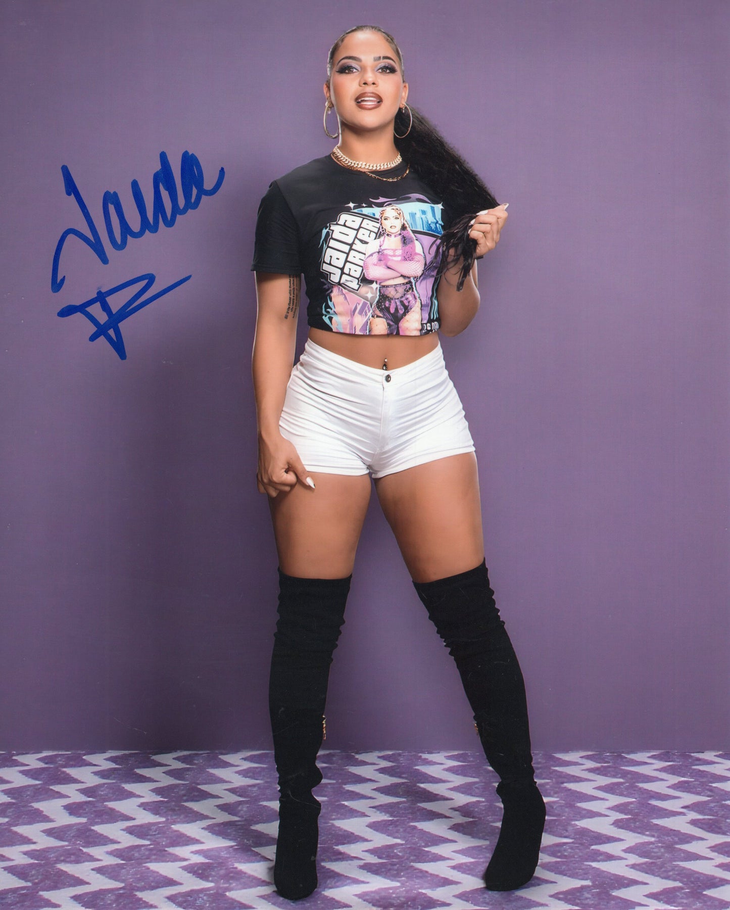 Jaida Parker (8x10) WWE NXT photo signed auto autographed