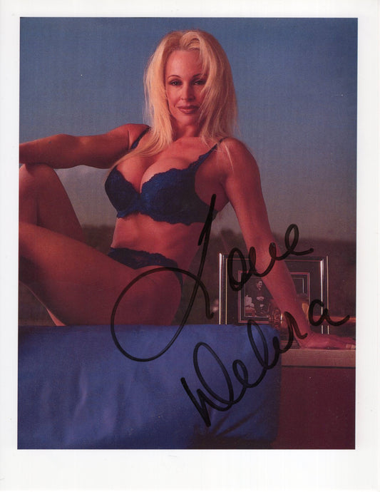 Debra McMichael WCW WWE WWF 8.5x11 photo signed autographed