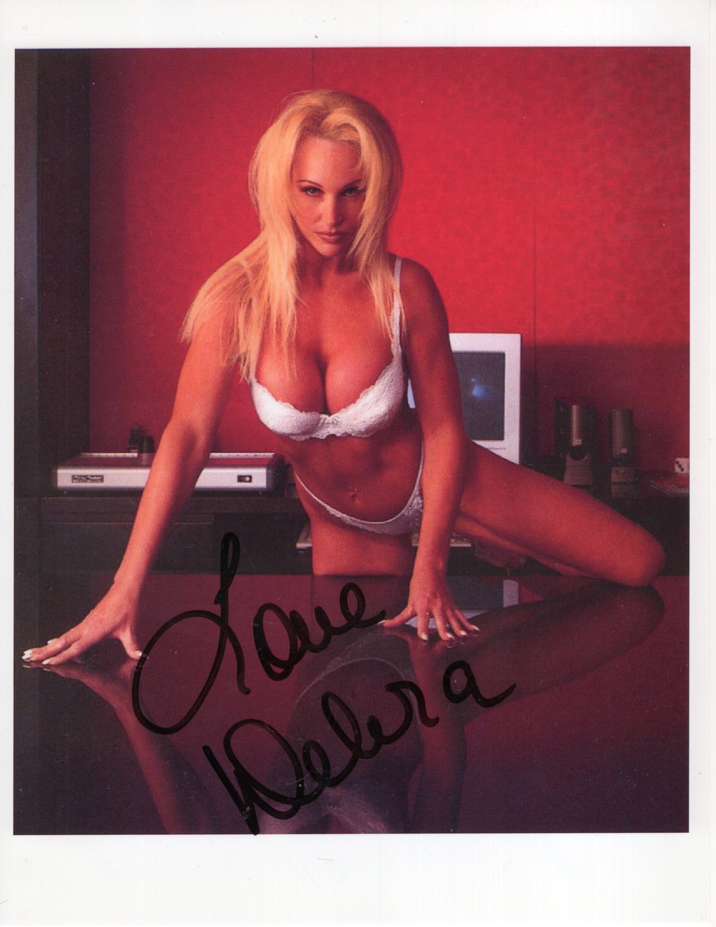 Debra McMichael WCW WWE WWF 8.5x11 photo signed autographed