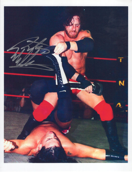 Petey Williams Team Canada TNA 8.5x11 photo signed autographed