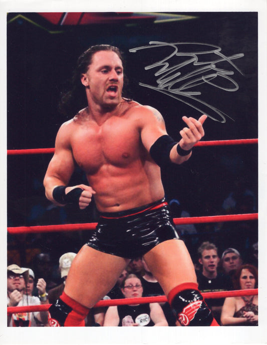 Petey Williams Team Canada TNA 8.5x11 photo signed autographed