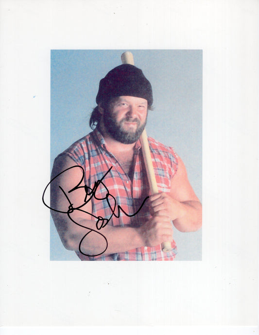 Big Josh Doink Matt Borne NWA WWF 8.5x11 photo signed autographed RARE