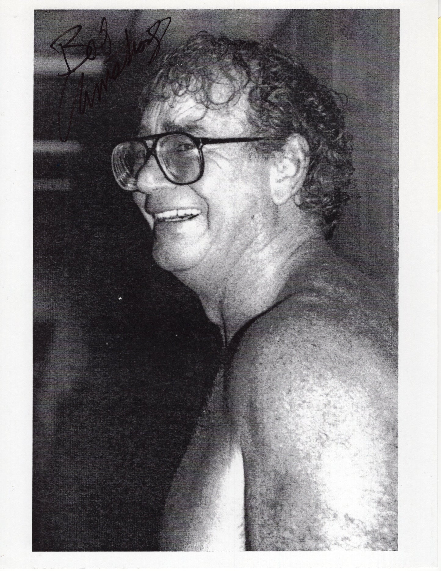 Bullet Bob Armstrong 8.5x11 photo signed autographed