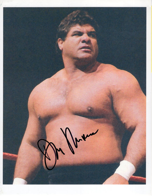 Don Muraco 8.5x11 photo signed autographed
