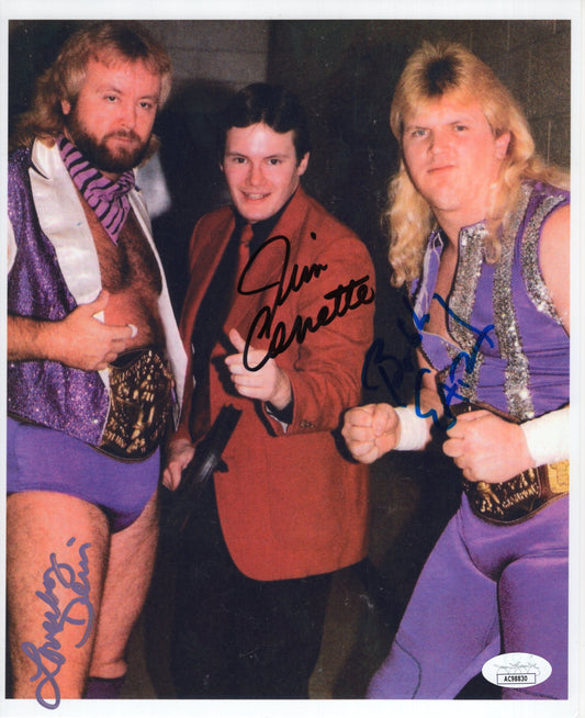 Original Midnight Express JSA COA WCW  8x10 photo signed autographed
