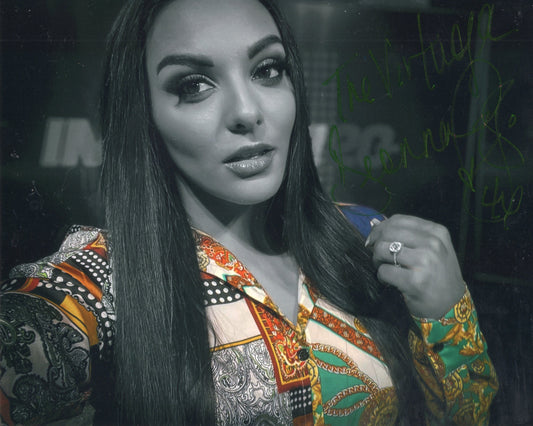 Deonna Purrazzo (8x10 metallic) photo signed auto autographed AEW TNA