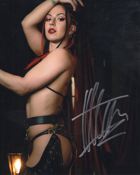 Thekla (8x10) AEW  NJPW photo signed autographed
