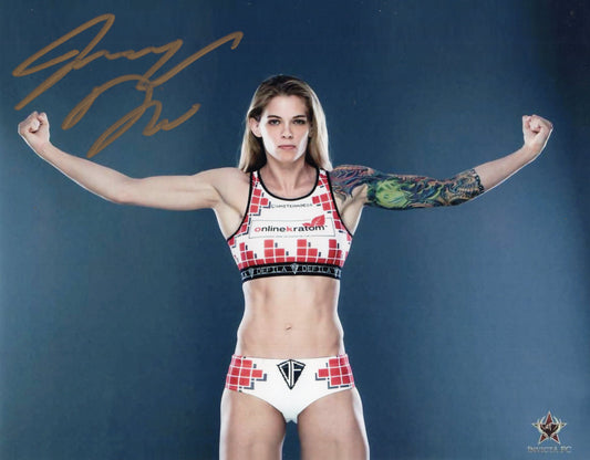 Jessamyn Duke UFC 8x10 photo signed auto autographed AEW