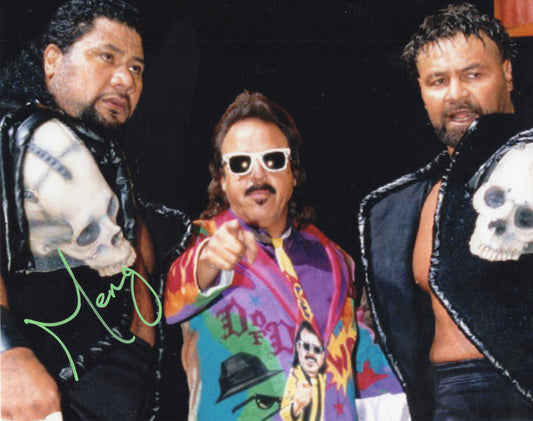 Haku Meng 8x10 photo signed auto autographed WWF WCW