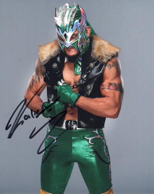 Kalisto Samuray Del Sol (8x10 photo) WWE AEW signed auto autograph