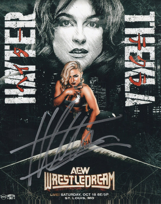 Thekla (8x10) AEW  NJPW photo signed autographed