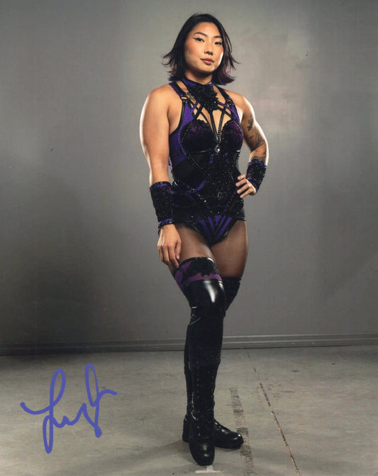 Leigh Laurel NXT WWE 8x10 photo signed auto autographed AEW