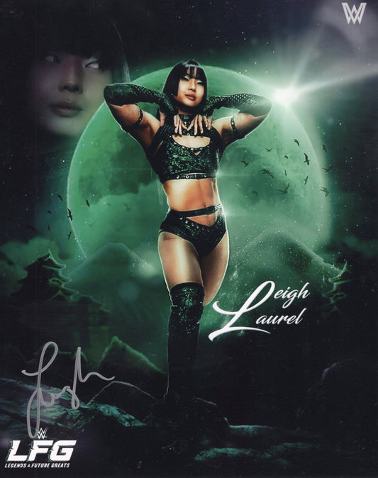 Leigh Laurel NXT WWE 8x10 photo signed auto autographed AEW