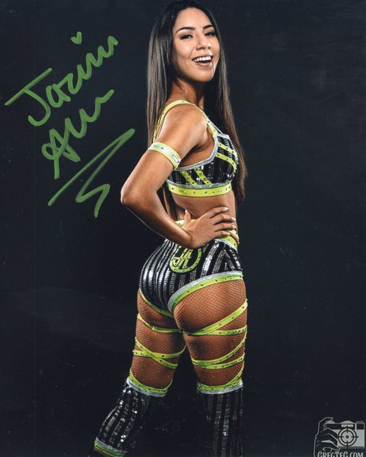 Jazmin Allure (8x10) TNA photo signed auto autographed