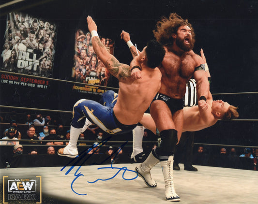 Nick Comoroto AEW 8x10 photo signed auto autograph
