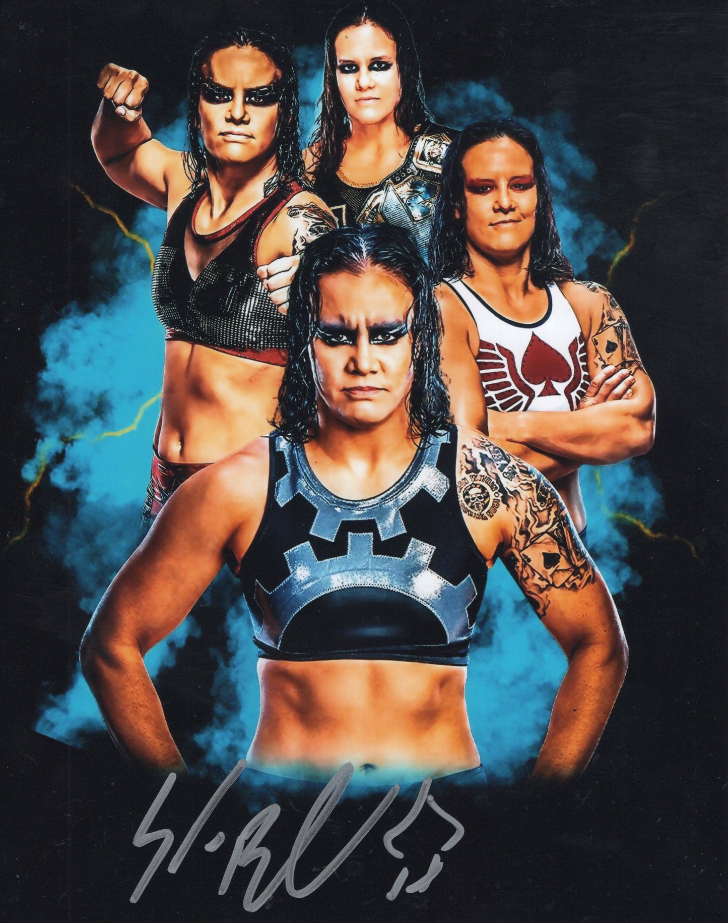 Shayna Baszler Bazsler WWE 8x10 photo signed auto autograph