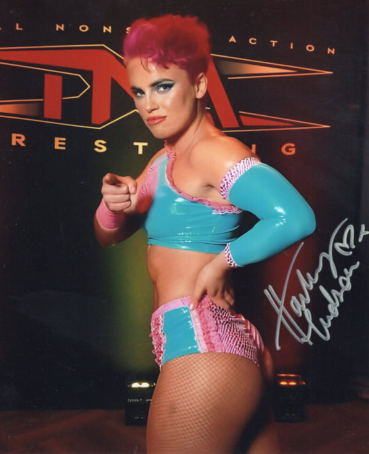 Harley Hudson (8x10) photo AEW ROH WWE NXT TNA signed auto autographed