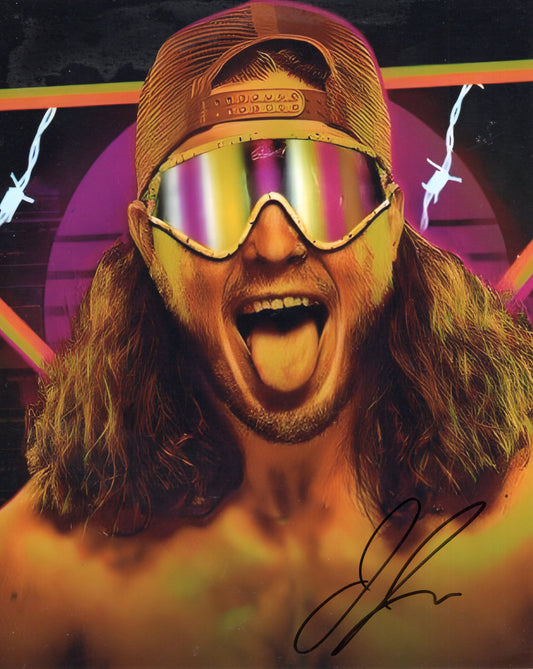 Joey Janela GCW CZW AEW TNA (8x10) photo signed auto autographed