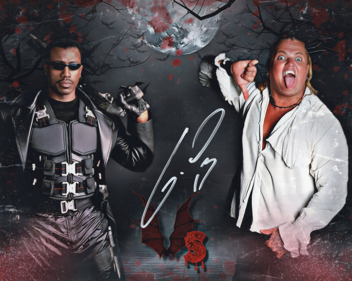 Gangrel WWE WWF (8x10) photo signed auto autographed