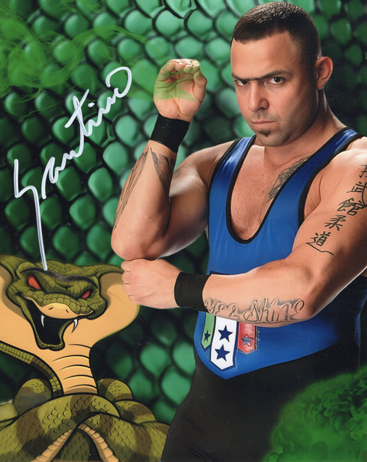 Santino Marella TNA WWE WWF (8x10) photo signed auto autographed