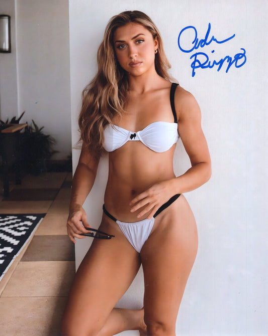 Adriana Rizzo 8x10 photo NXT WWE signed autographed sexy