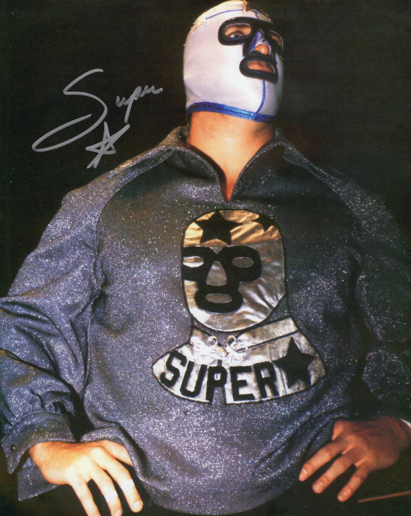 Demolition Ax MASKED SUPERSTAR 8x10 photo signed auto autographed wwf