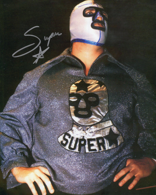Demolition Ax MASKED SUPERSTAR 8x10 photo signed auto autographed wwf