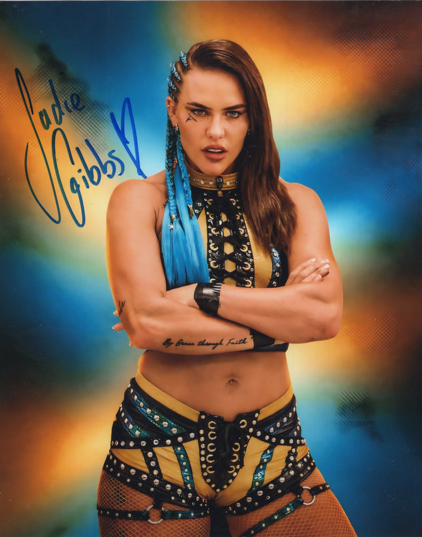Sadie Gibbs (8x10) WWE NXT photo signed auto autographed