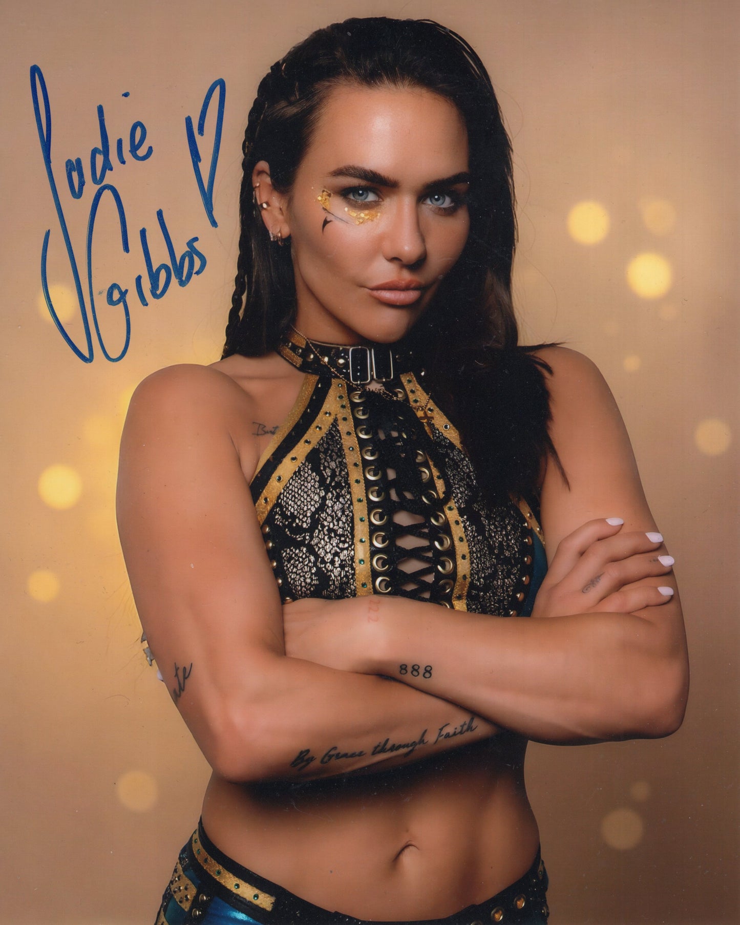 Sadie Gibbs (8x10) WWE NXT photo signed auto autographed